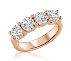 טבעת יהלומים 4kings