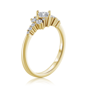 טבעת אירוסין יהלום וינטאג' Olde
