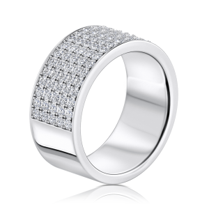 טבעת יהלומים Fivelins