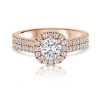 טבעת אירוסין מיוחדת Roma