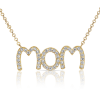 תליון יהלומים Mom