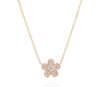 תליון פרח Spring Flower משובץ יהלומים